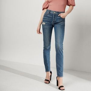 Express Vintage Skinny Ankle Jeans